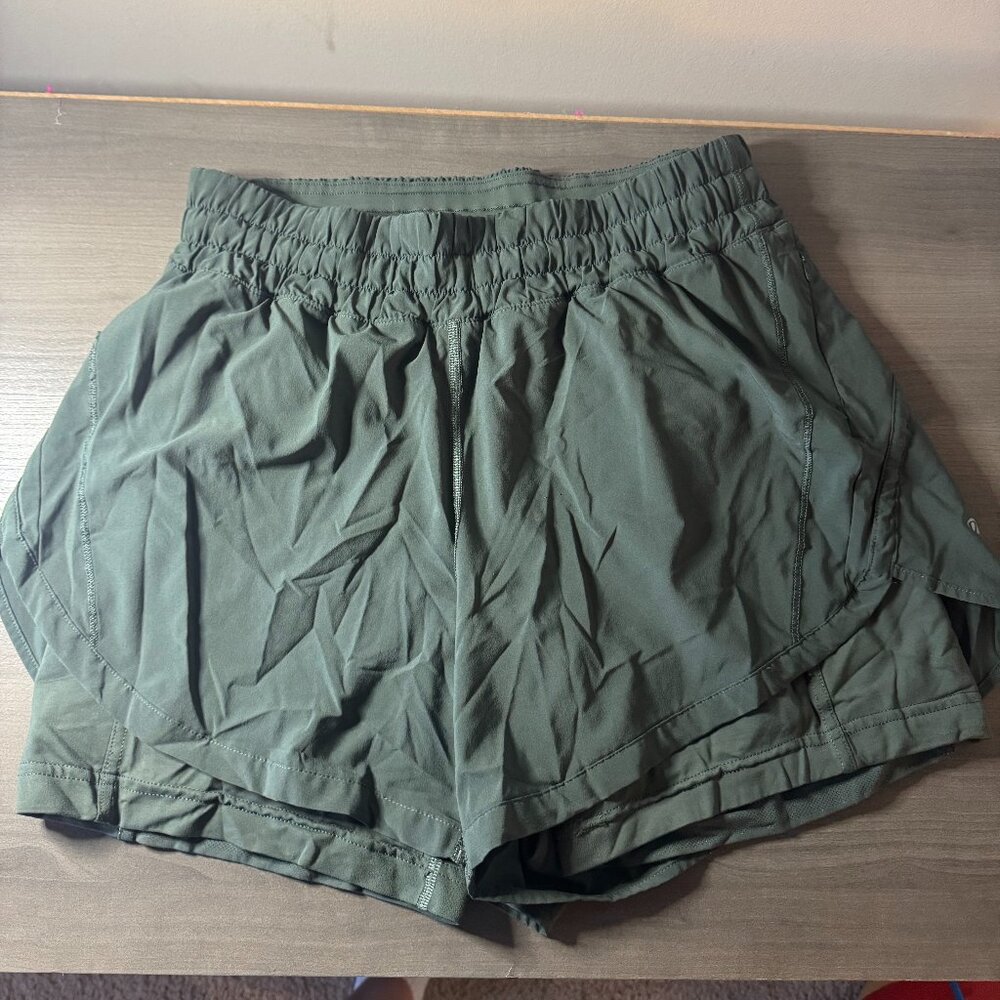 Lululemon 2 layer shorts size 12
